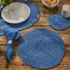 Spice Bin Braided Trivet - Blue Spice