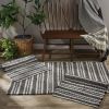 Onyx And Ivory Chindi Rug Runner 2' x 6'