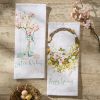Spring In Bloom Happy Spring Dishtowel