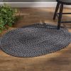 Spice Bin Braided Rug 32" X 42" - Pepper