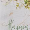 Spring In Bloom Happy Spring Dishtowel