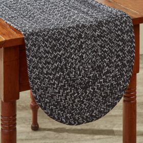 Spice Bin Braided Table Runner  54"L - Pepper