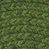 Spice Bin Braided Table Runner  54"L - Basil