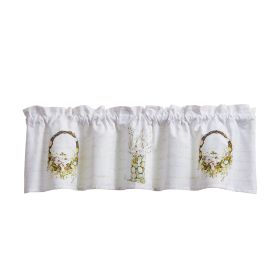 Spring In Bloom Valance 14"L