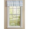 Caspian Plaid Valance 14"L