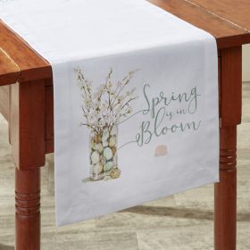 Spring In Bloom Table Runner  36"L