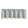 French Farmhouse Lined Layered Valance 16"L