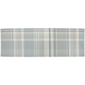 Lyra Plaid Woven Rug 2' x 6'
