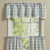 French Farmhouse Lined Layered Valance 16"L