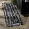 Blacksburg Braided Rectangle Rug Runner 2' x 6'
