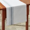 Aurora Stripe Table Runner  54"L