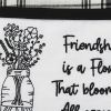 Friendship Is Flower Pocket Potholder Set