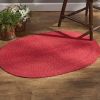Spice Bin Braided Rug 32" X 42" - Paprika