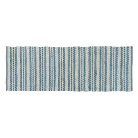 French Farmhouse Chindi Rug Runner 2' x 6'