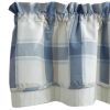 Aviary Lined Layered Valance 16"L