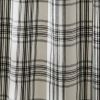 Onyx And Ivory Shower Curtain 72" X 72"