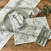 Olive Leaves Table Runner 54" L
