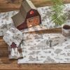 Down On The Farm Toile 36" L Runner