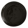 Peyton Salad Plate - Black