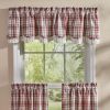 Homestyle Lined Layered Valance 16" L