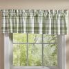 Greenlee Printed Plaid Valance 14" L