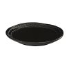 Peyton Salad Plate - Black