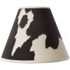 Cowhide - Holstein Lampshade 12"
