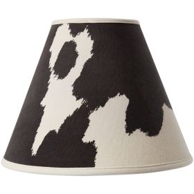 Cowhide - Holstein Lampshade 12"