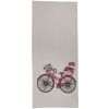 Bicycle With Flag Dishtowel