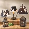 Cowhide - Holstein Lampshade 14"