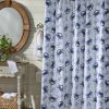 Blue Crab Shower Curtain 72" X 72"
