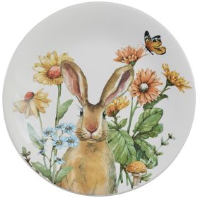 Garden Bunnies Salad Plate