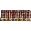 Culpepper Lined Bordered Valance 14" L