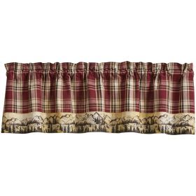 Culpepper Lined Bordered Valance 14" L