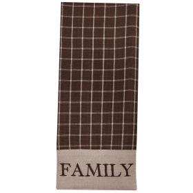 Family Decorative Dishtowel
