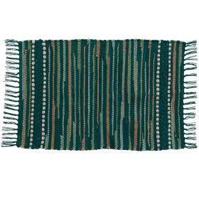 Patricia Heaton Home Rainforest Rag Rug 2' x 3'
