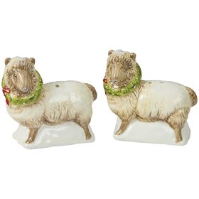 Christmas Barn Salt And Pepper Set