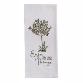 Enjoy The Little Things Dishtowel