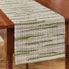 Christmas Barn Chindi Table Runner 36" L