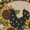 Henny Penny Printed Braided Trivet 8"