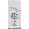 Earth Laughs In Flowers Dishtowel