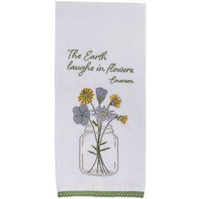 Earth Laughs In Flowers Dishtowel