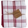 Carriage 3 Dishtowel & 1 Dishcloth Set