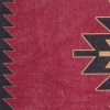 Black Bear Red Dawn Washable Rug 24" X 38"