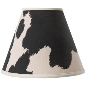 Cowhide - Holstein Lampshade 10"