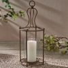 Distressed Copper Lantern