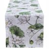 White Lotus Table Runner 54" L