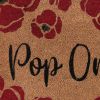 Poppy Doormat