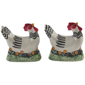 My Little White Hen Salt And Pepper Set