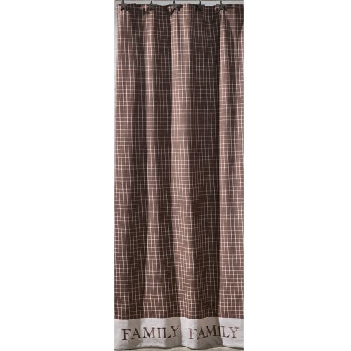 Family Shower Curtain 72" X 72"